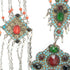 P242 Uzbek necklace, 19th century 38 x 20 cms - The Nomads Tent